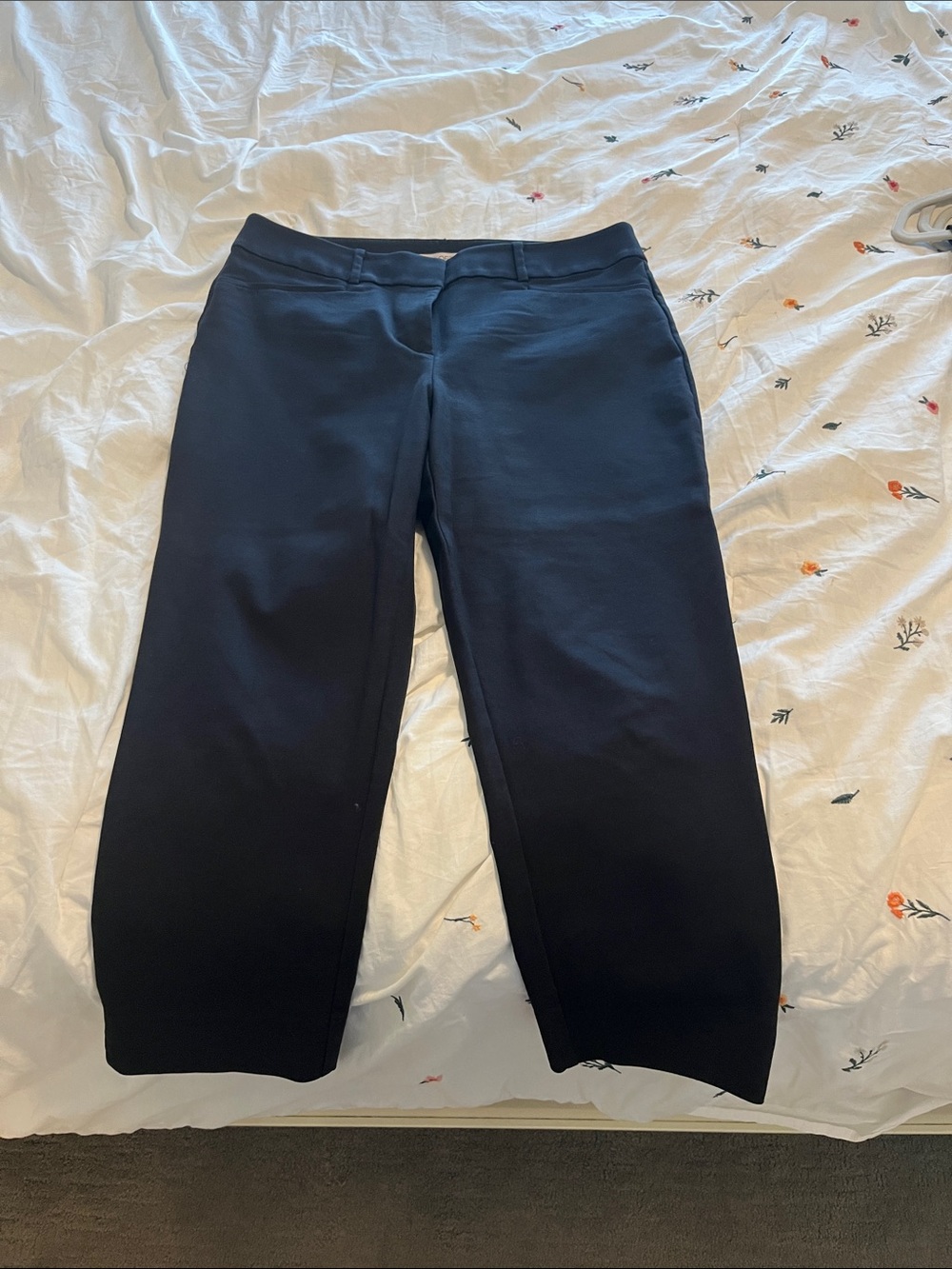 Loft Curvy Black Dress Pants